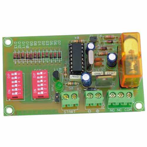 Cebek I-217 (CI217) - 12Vdc Cyclic Timer Relay Module, 0.15 to 60 Seconds