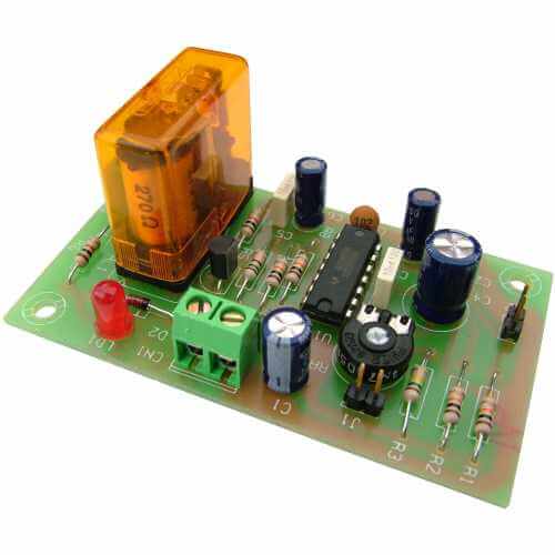 Cebek I-36 (CI036) - 12Vdc Delayed Start Timer Relay Module, 1 to 180 Second