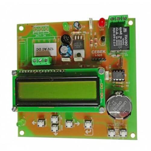 12V Weekly Programmable Timer LCD Relay Module