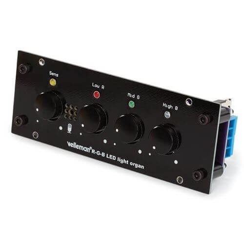 Whadda WSL209 - 3 Channel RGB LED Light Organ Electronic Kit